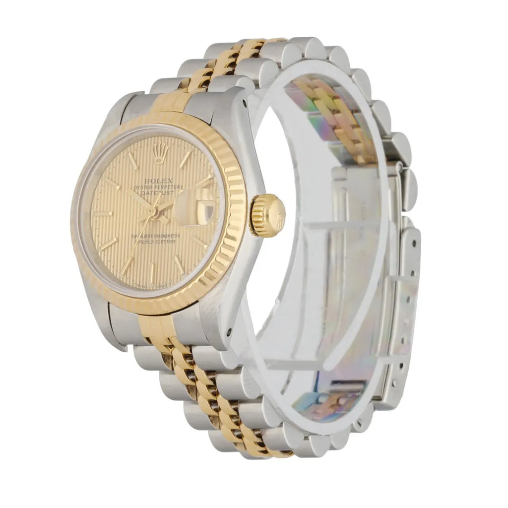 Rolex Two-Tone Gold Fluted Bezel - Hình 2