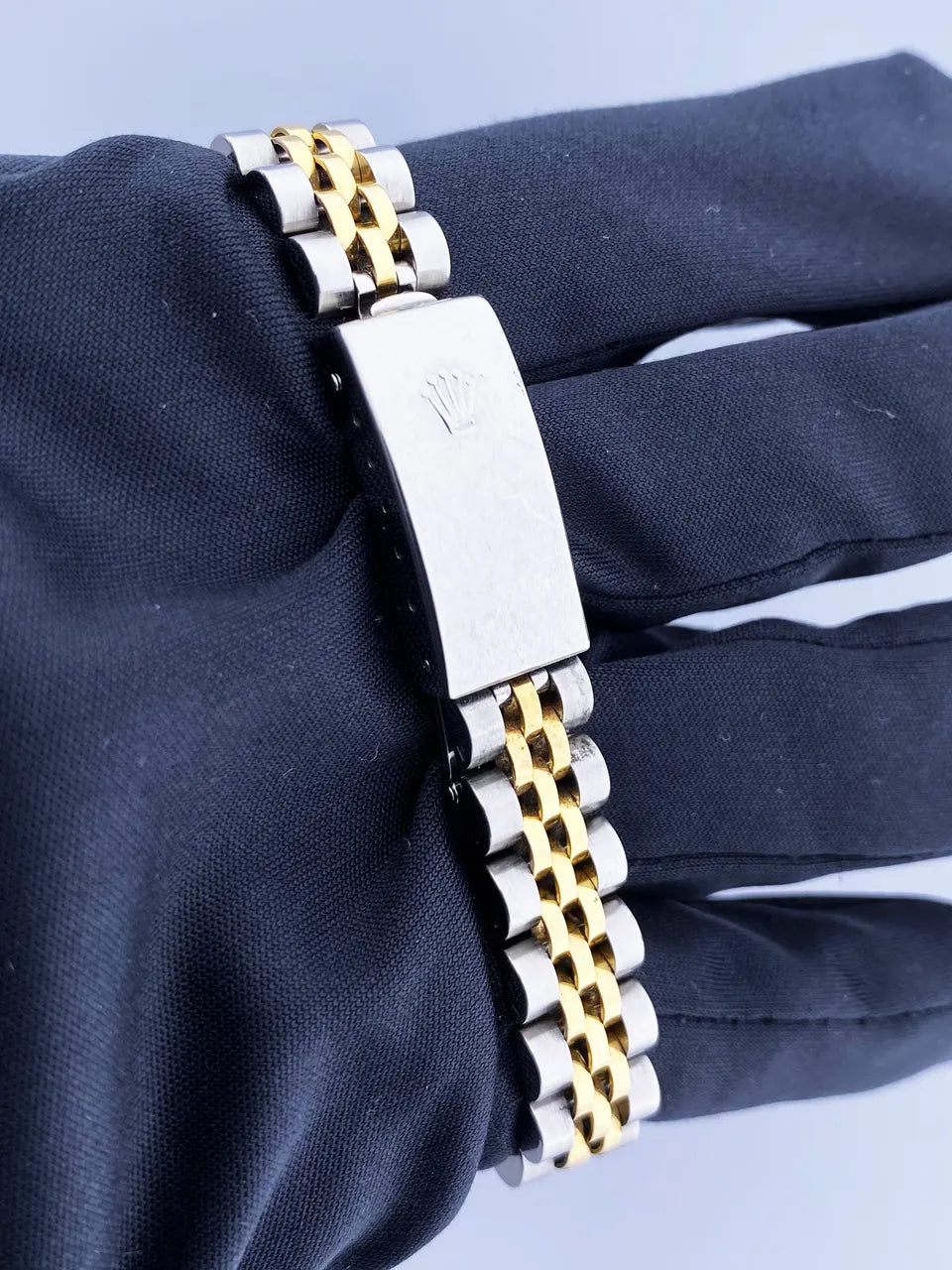 Rolex Datejust White Roman Dial two tone - Hình 5
