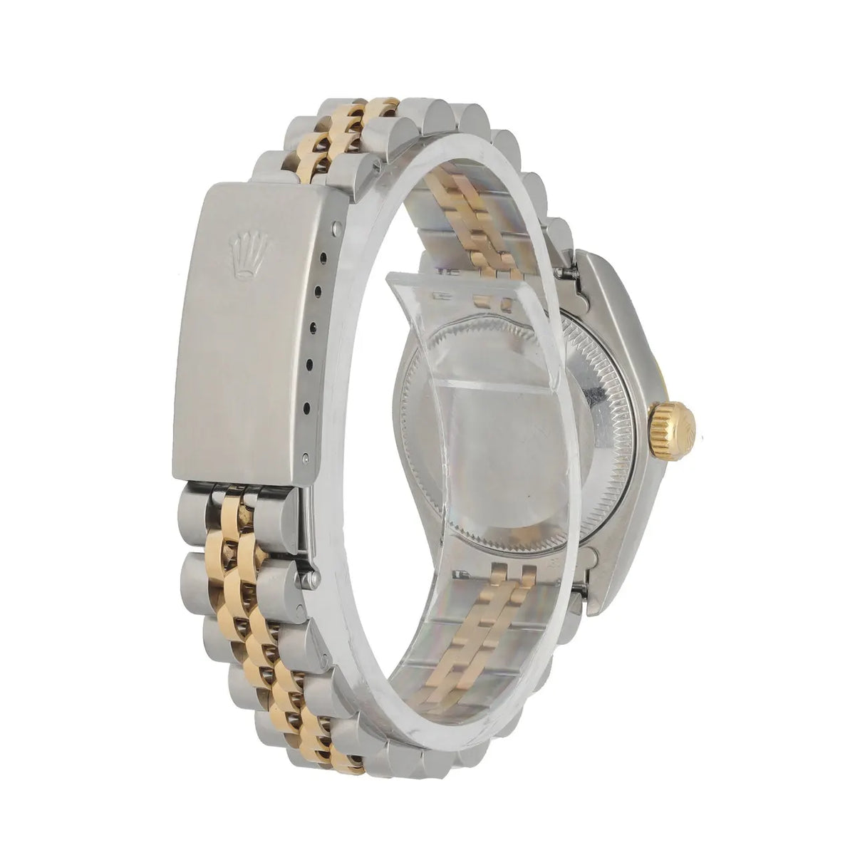 datejust two Rolex Gold Champagne Dial - Hình 4