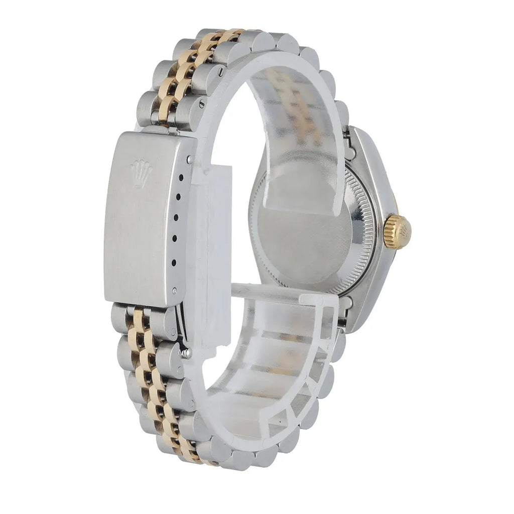 datejust gold Rolex Champagne Diamond Dial - Hình 4