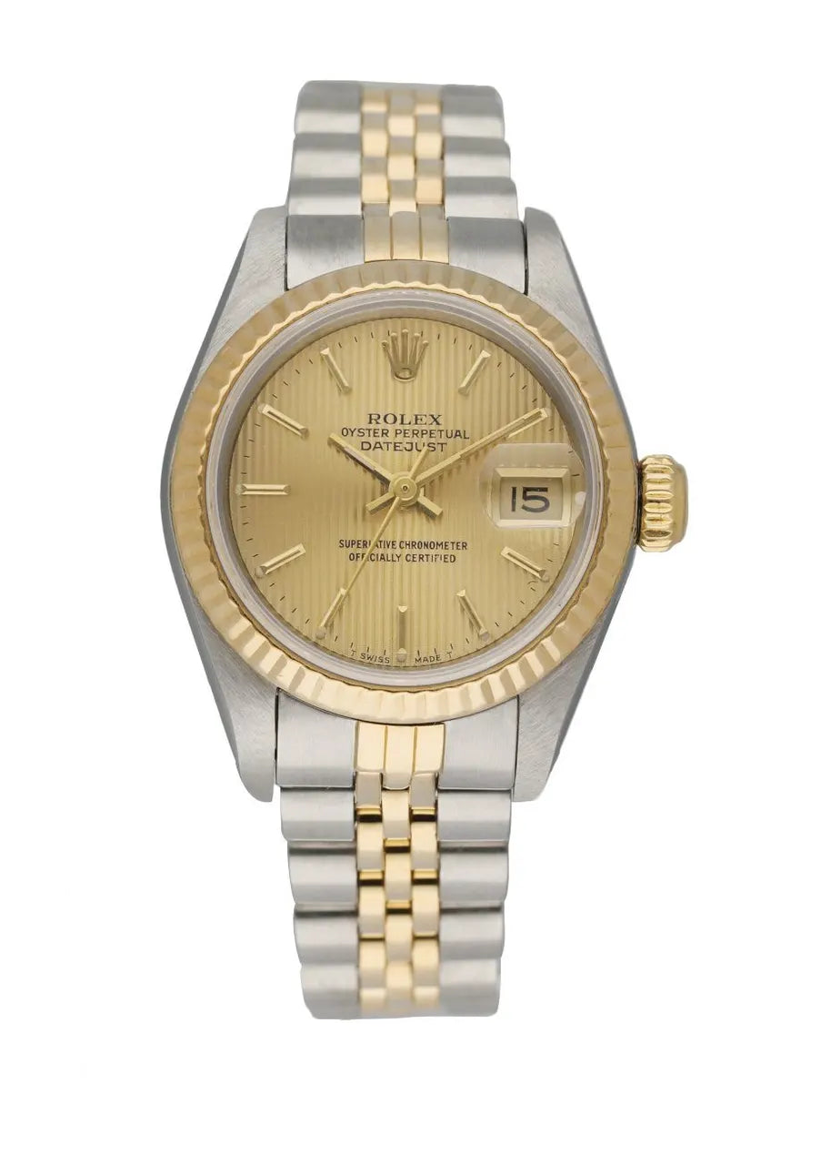 Rolex Two-Tone Gold Fluted Bezel