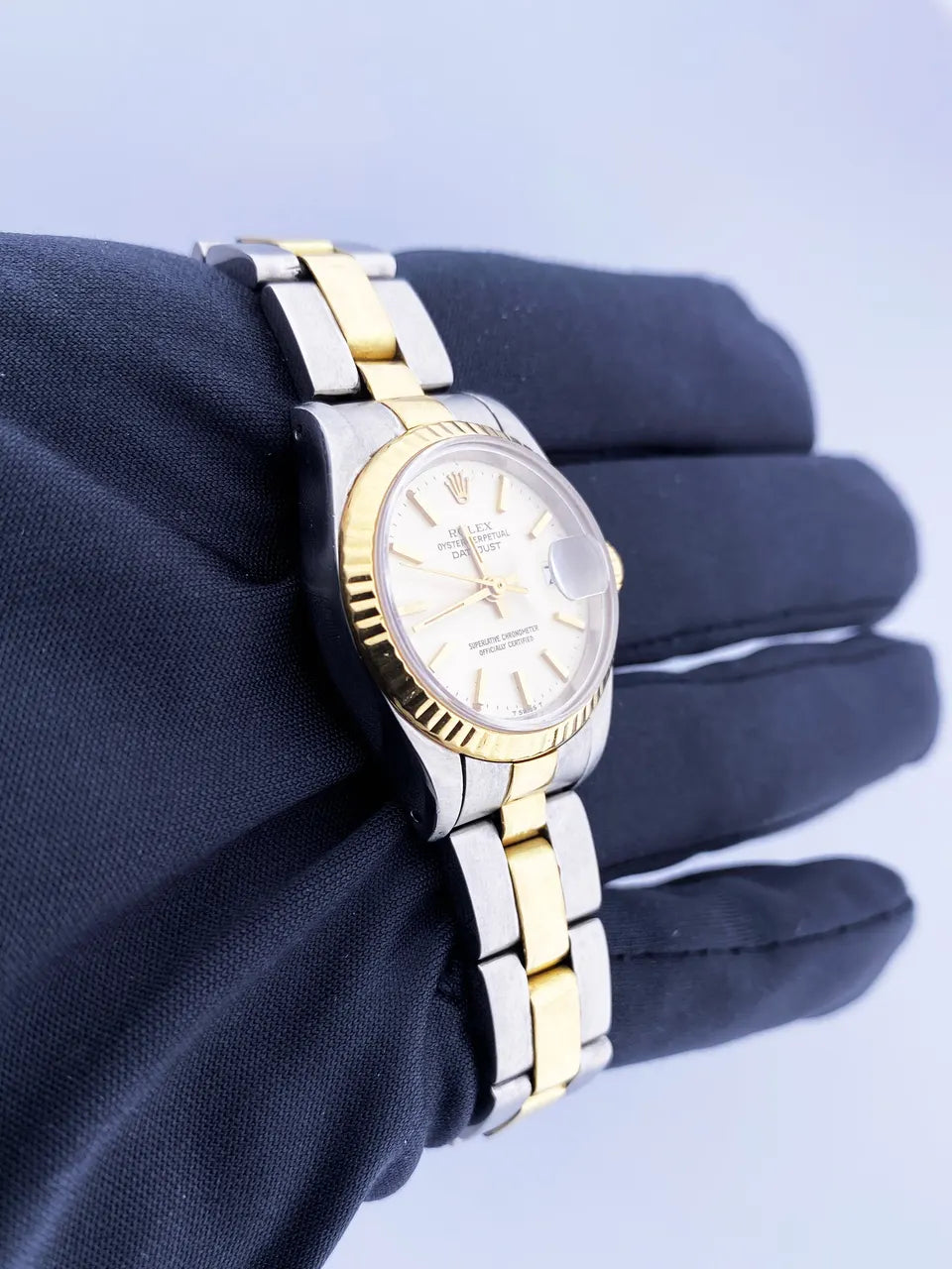 Rolex Two-Tone Gold Cream Dial - Hình 3
