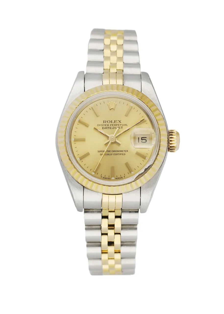 Rolex Two-Tone Champagne Dial Ladies