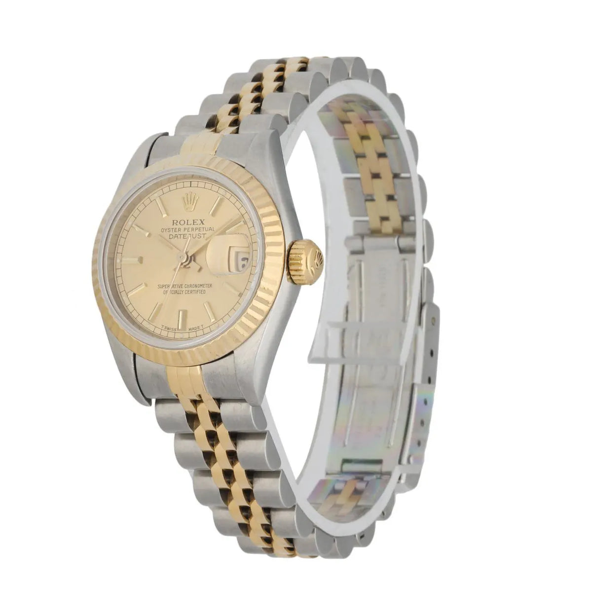 Rolex Two-Tone Champagne Datejust - Hình 2