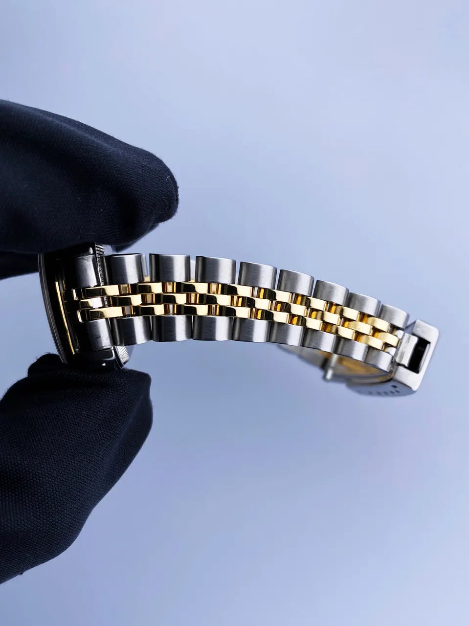 Rolex Gold Linen Dial datejust - Hình 8