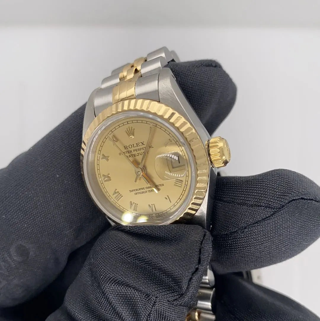 Rolex Two-Tone Gold Champagne - Hình 6