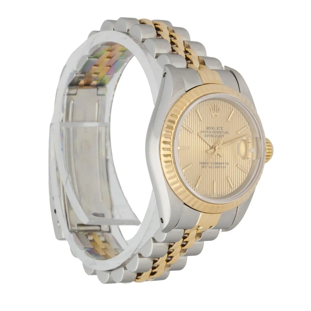 Rolex Two-Tone Gold Fluted Bezel - Hình 3