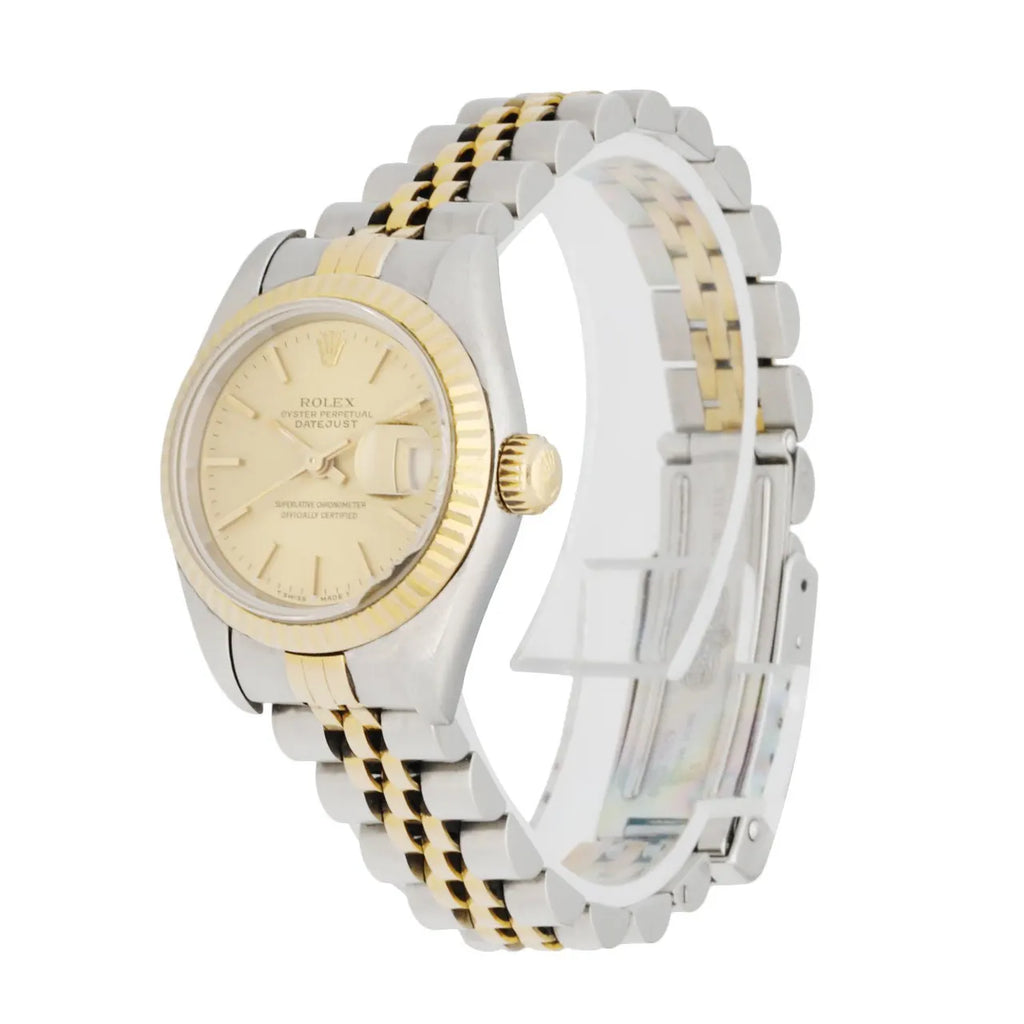 Rolex Two-Tone Champagne Dial Ladies - Hình 2