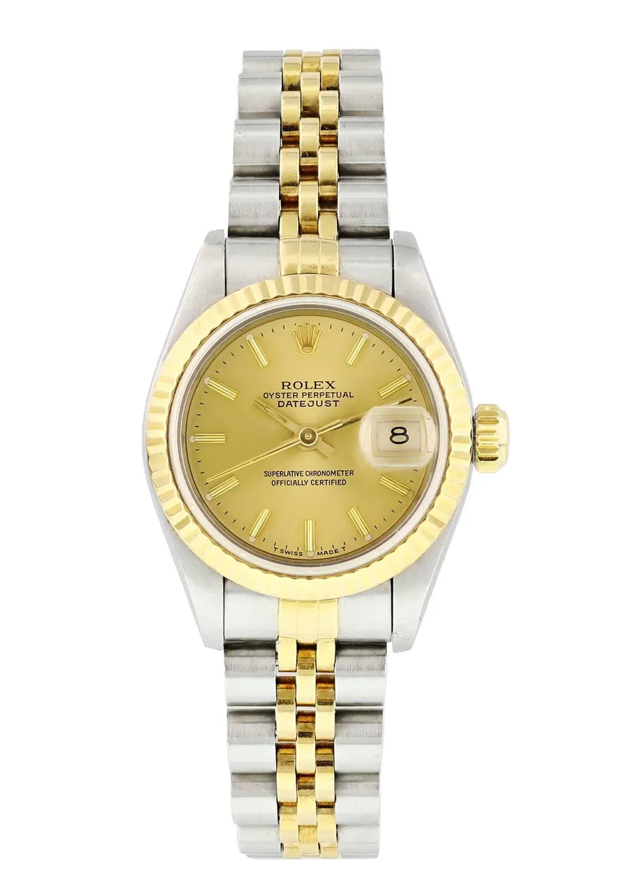 Rolex Two-Tone Gold Champagne datejust