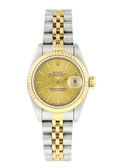 Rolex Two-Tone Gold Champagne datejust