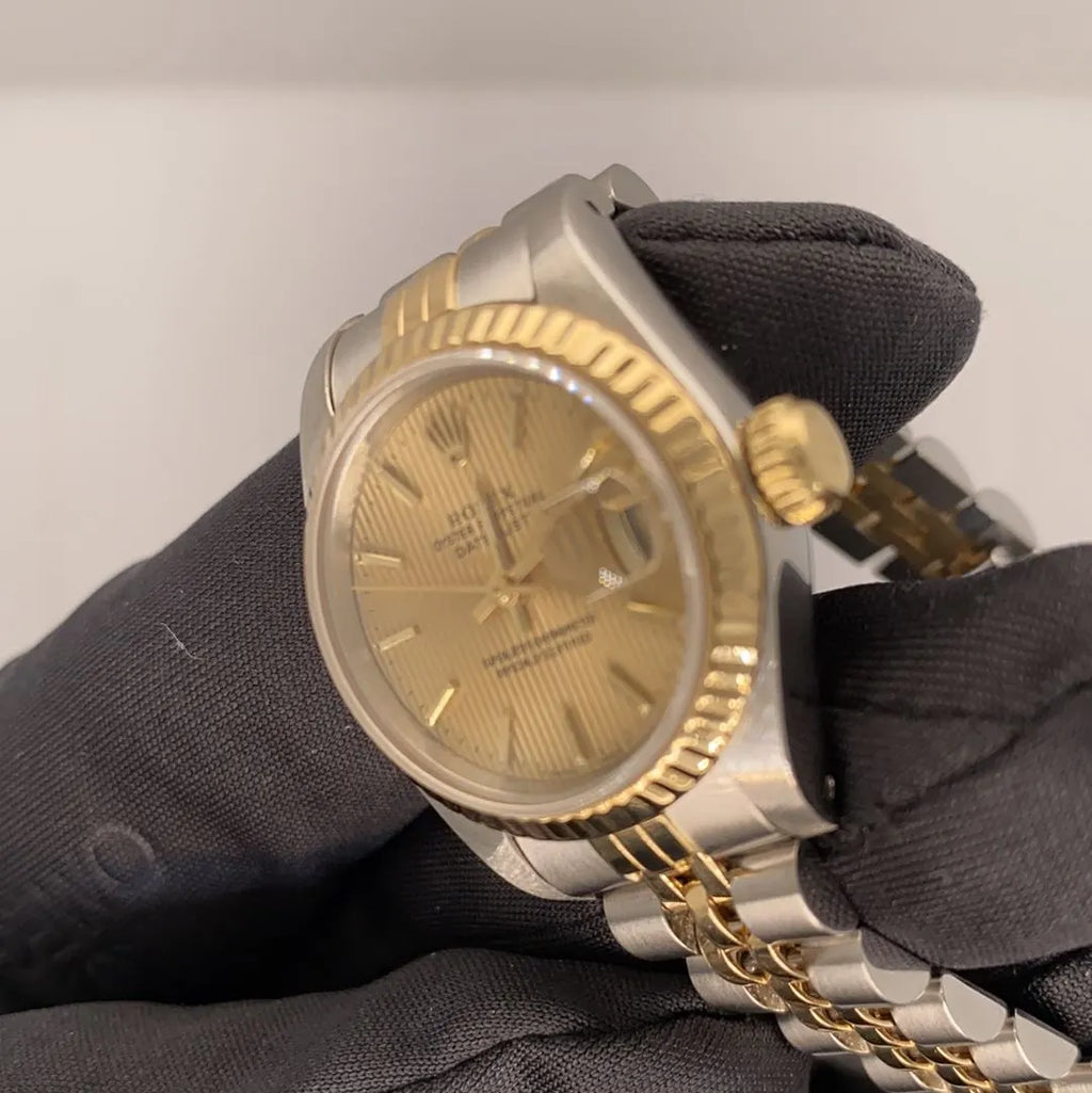Rolex Two-Tone Gold Fluted Bezel - Hình 7