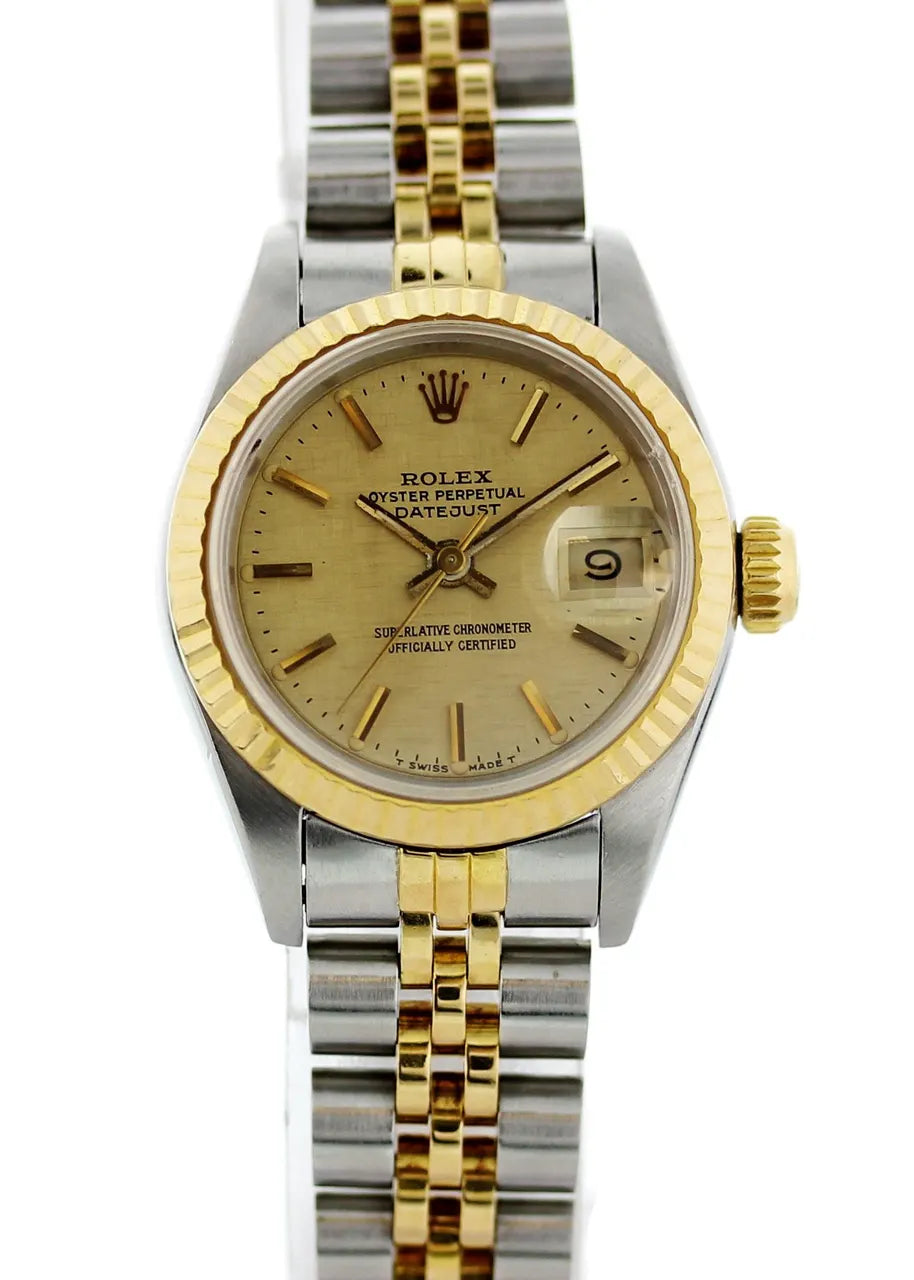 Rolex Datejust Gold Dial tone