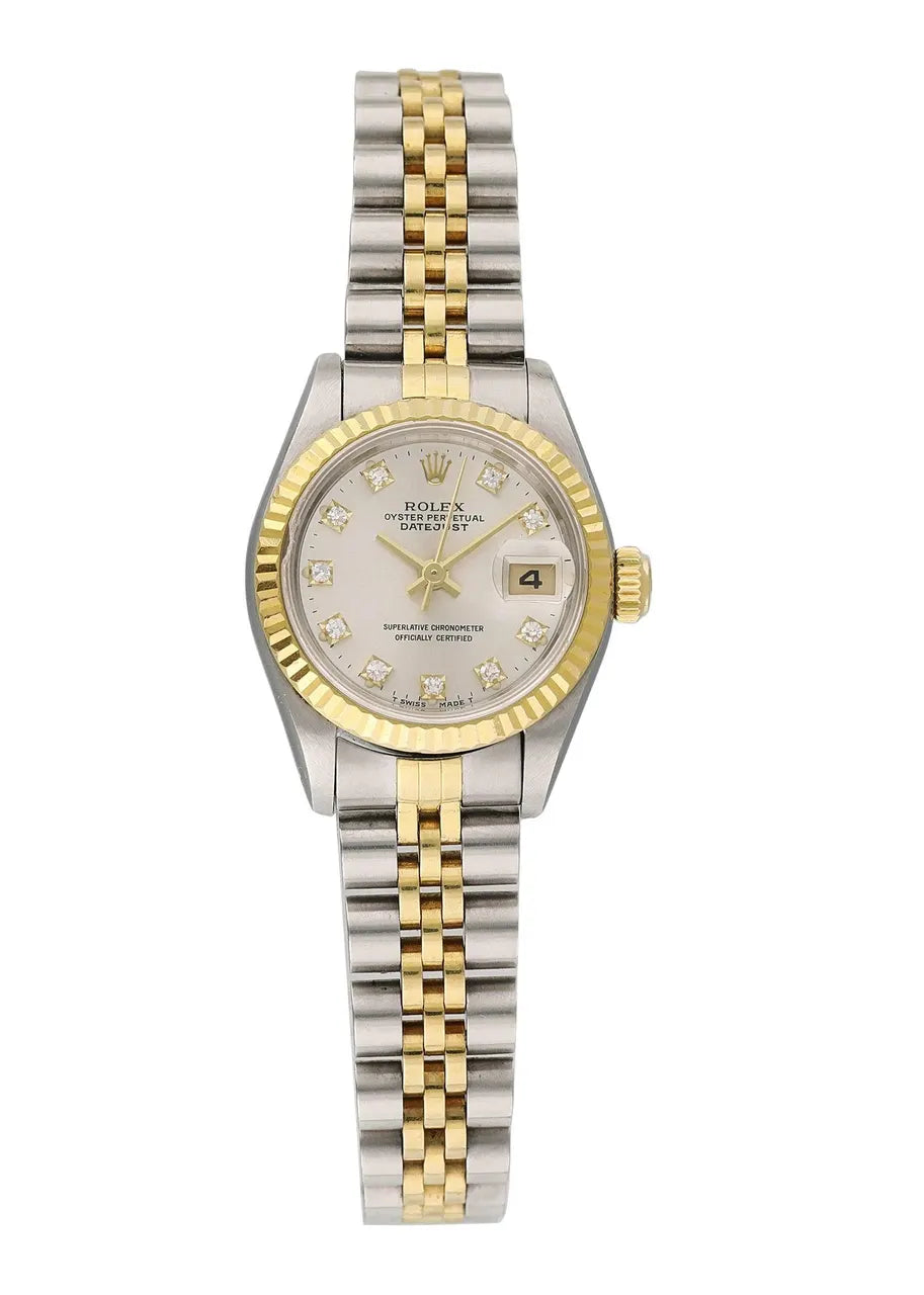 Rolex Two-Tone Silver Diamond