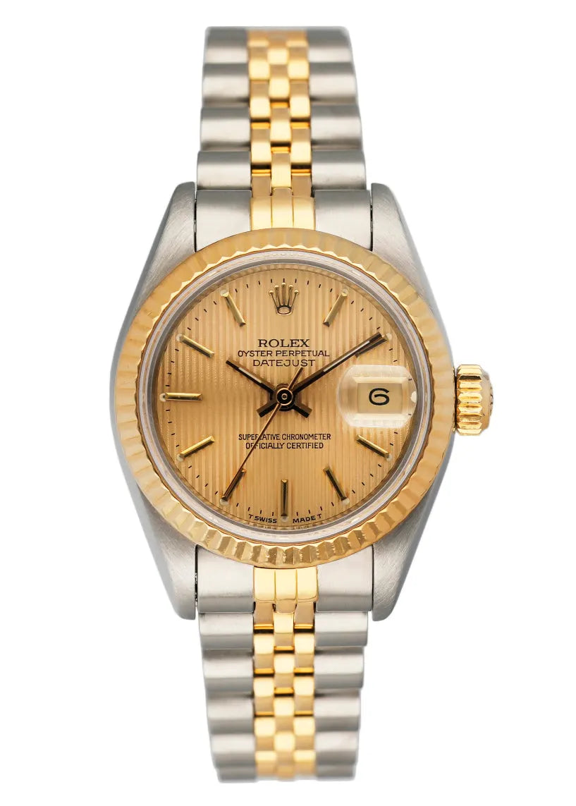 Rolex Gold Linen Dial datejust