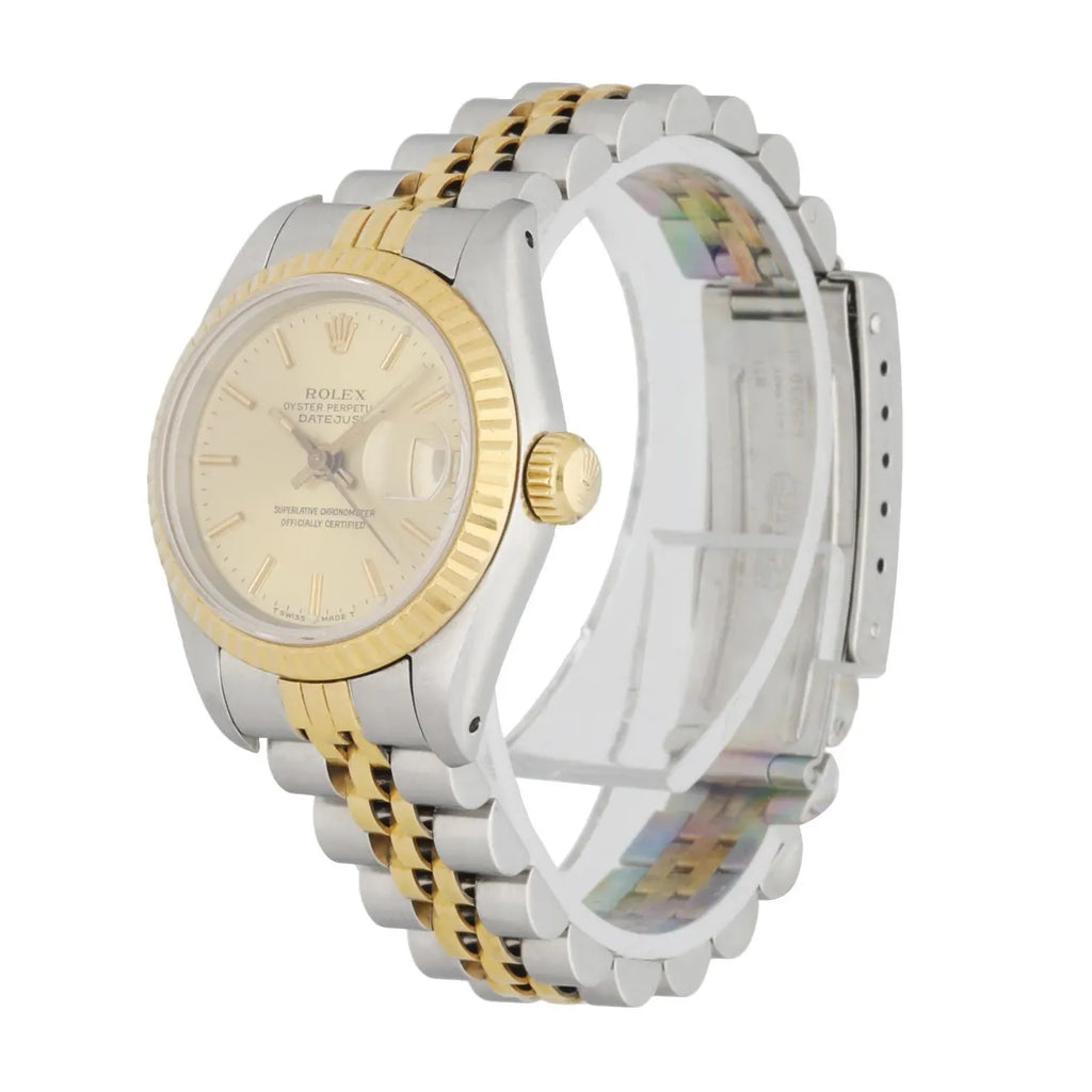 datejust Rolex Two-Tone Champagne Jubilee - Hình 2