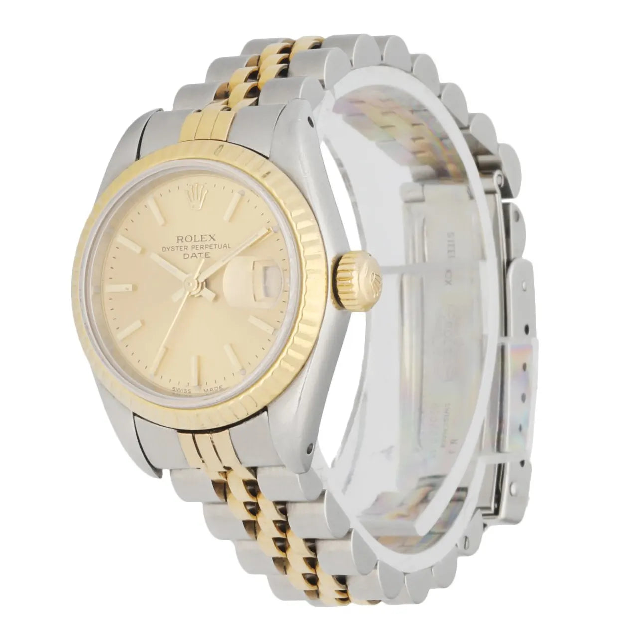 oyster Rolex Gold Dial Two-Tone - Hình 2