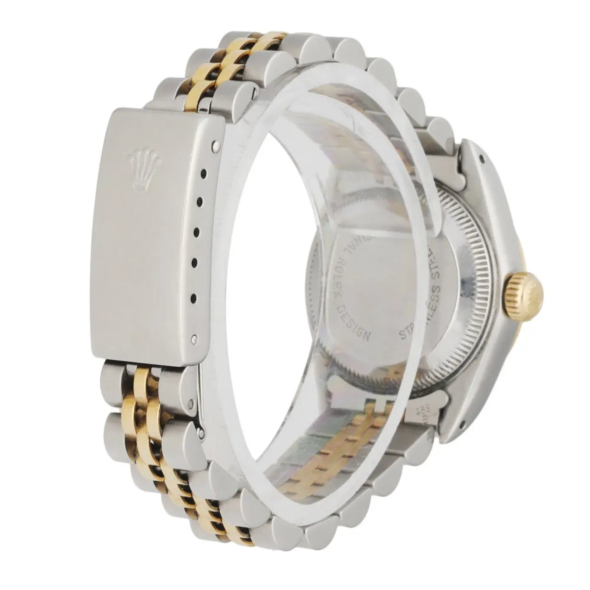 oyster Rolex Gold Dial Two-Tone - Hình 4