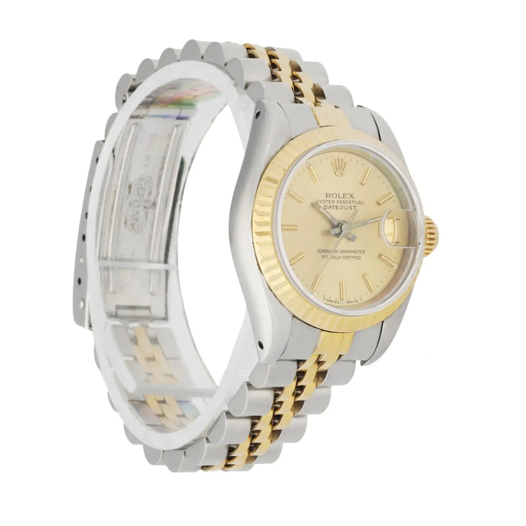 two Rolex Datejust Gold Dial Jubilee - Hình 2