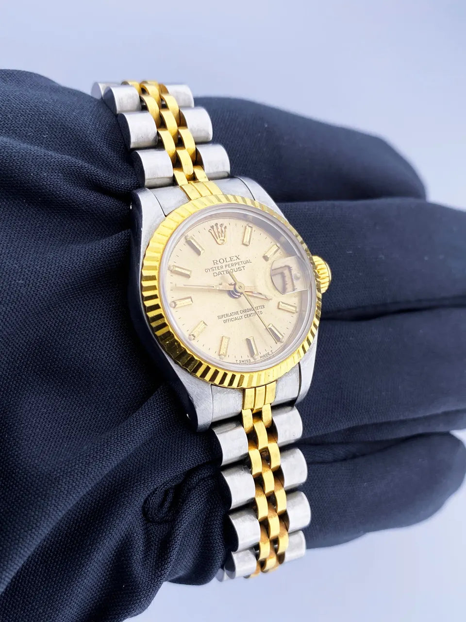 Rolex Gold Champagne Jubilee - Hình 4