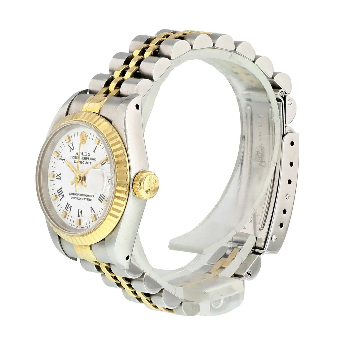 jubilee Rolex Datejust Two-Tone White Dial