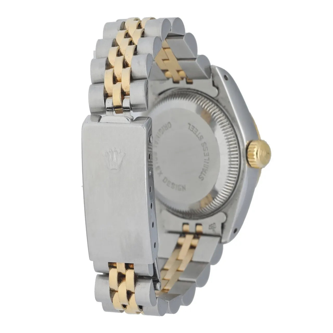 datejust two Rolex Gold Champagne Dial - Hình 4