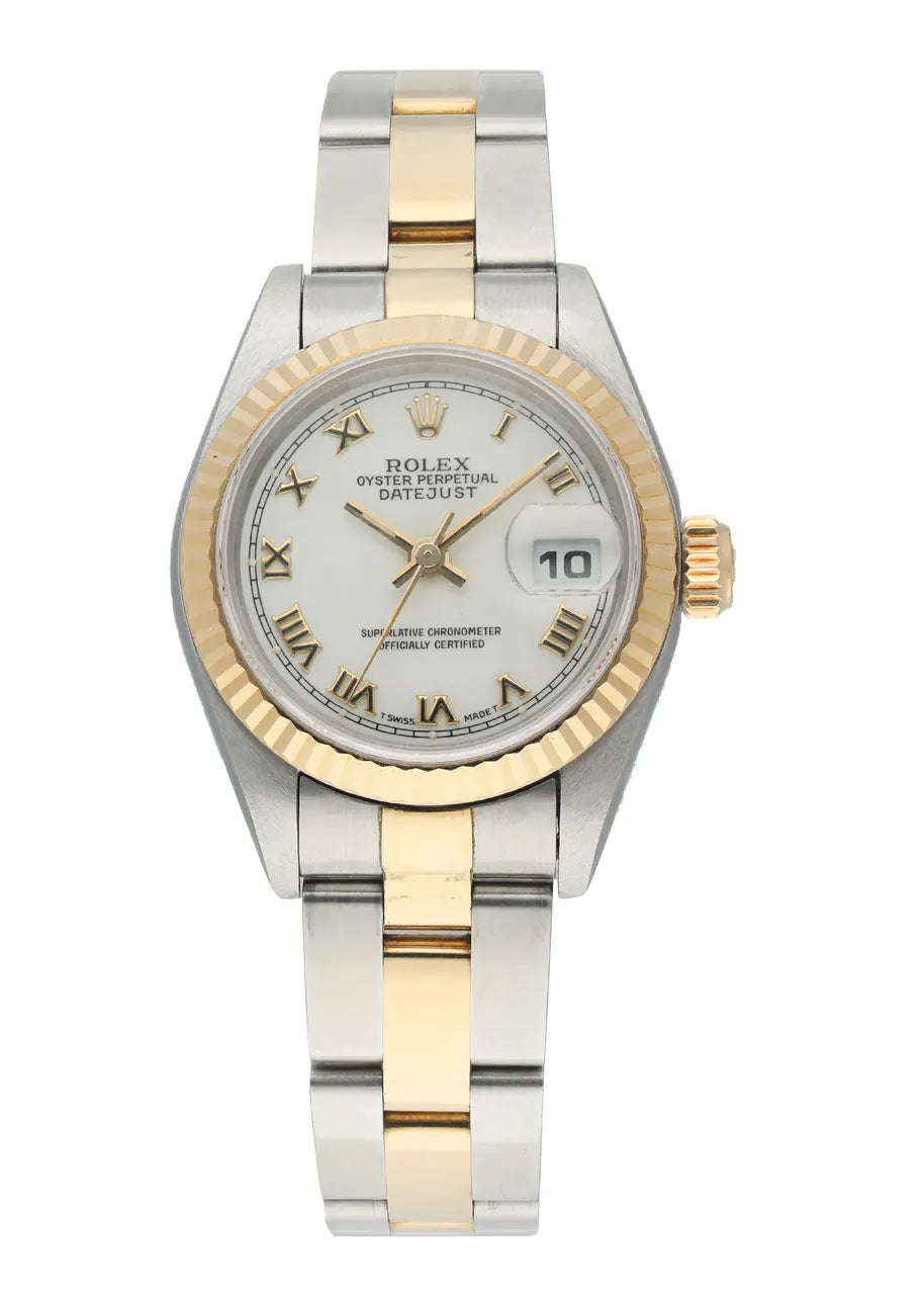 Rolex Two-Tone Silver Roman