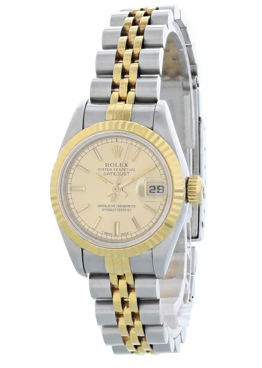 Rolex Two-Tone Champagne Ladies - Hình 2