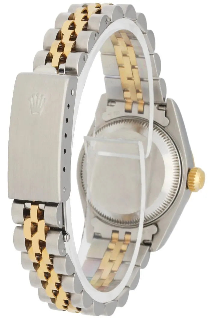 datejust two Rolex Silver Tapestry Dial - Hình 4
