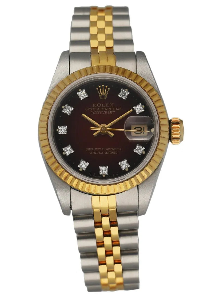 Rolex Brown Diamond Datejust