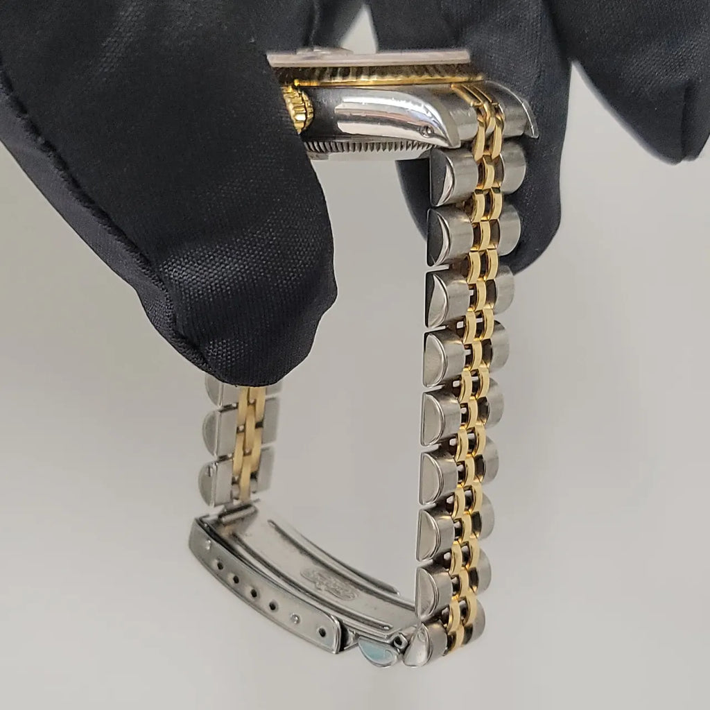 datejust Rolex Two-Tone Gold Dial - Hình 8
