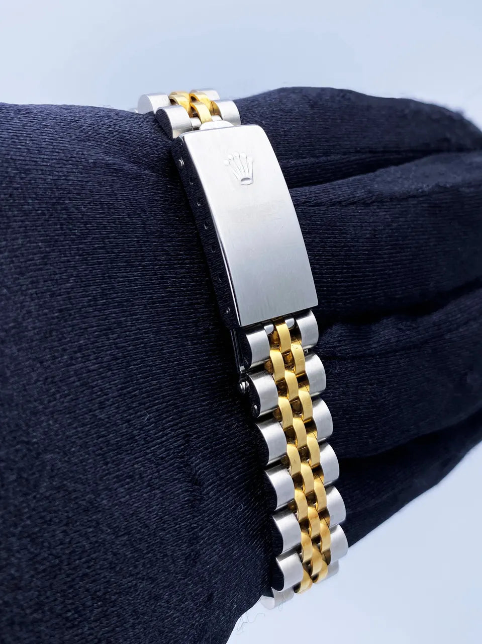steel Rolex Datejust Two-Tone White Dial - Hình 3