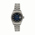 Rolex Blue Diamond Dial Ladies