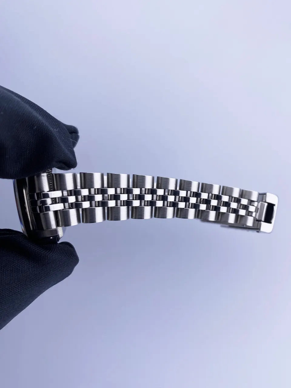 Rolex Silver Diamond Datejust - Hình 7
