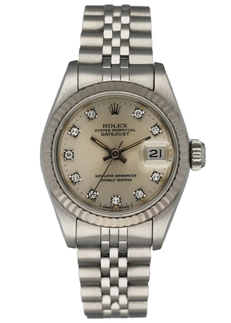 Rolex Steel Diamond Datejust
