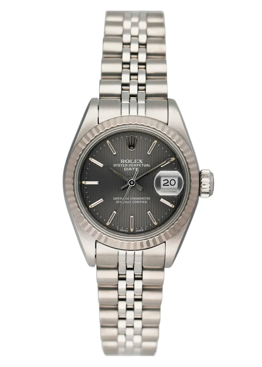 oyster Rolex Gray Dial Jubilee