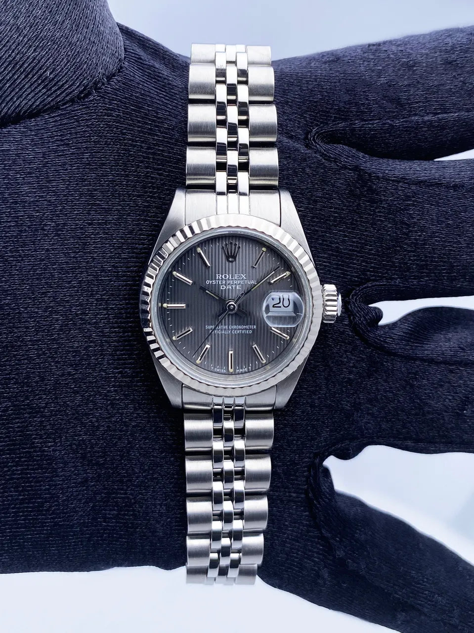 oyster Rolex Gray Dial Jubilee - Hình 2