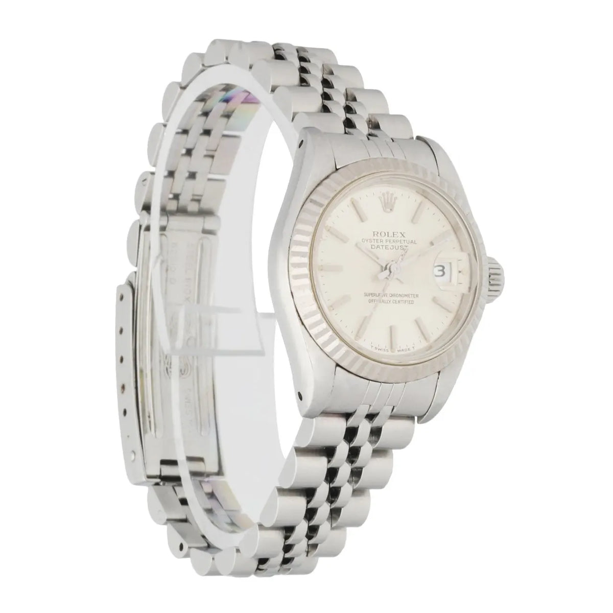 band Rolex Datejust Silver Dial Jubilee - Hình 3