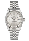 Rolex Datejust Silver Fluted