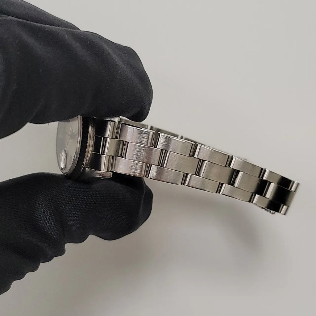 Rolex Datejust Silver Dial stainless - Hình 9