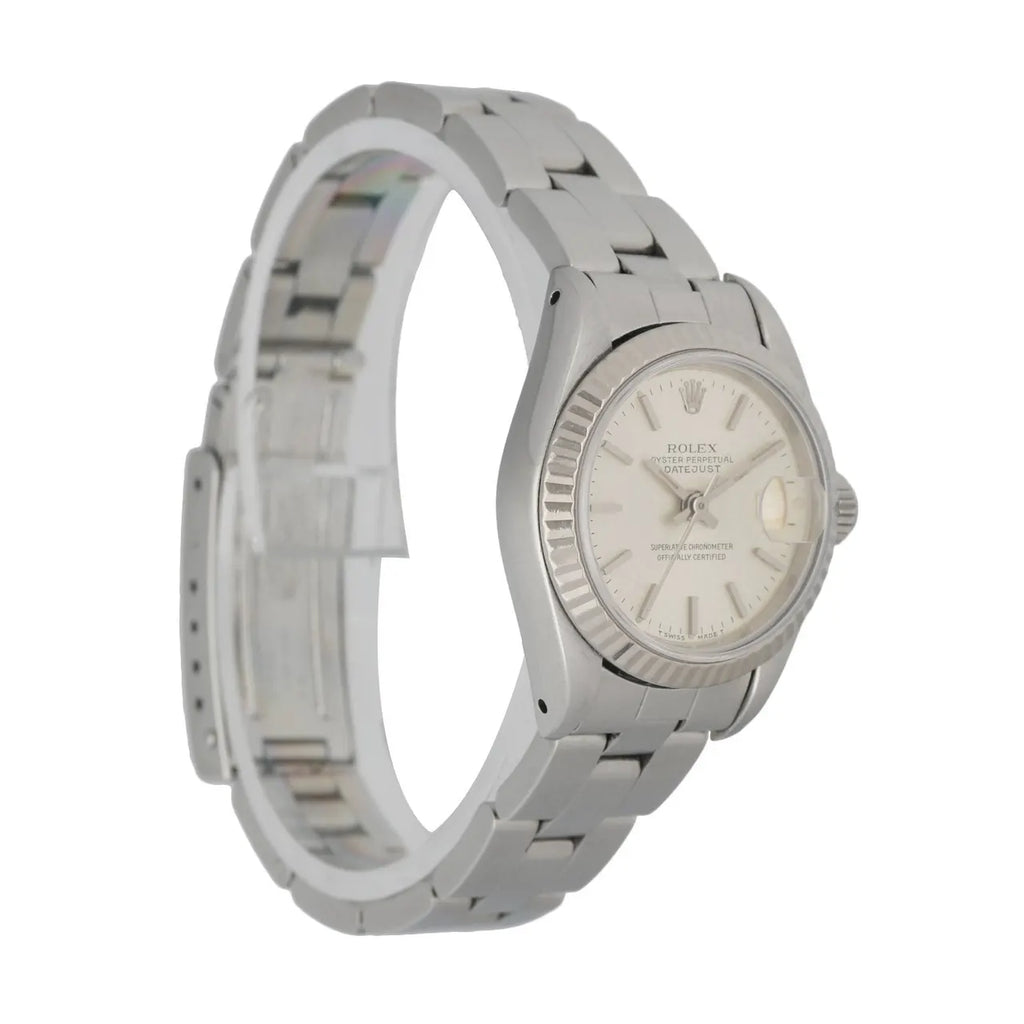 Rolex Datejust Silver Dial stainless - Hình 3