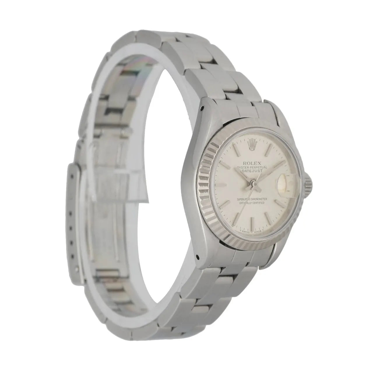 Rolex Datejust Silver Dial stainless - Hình 3