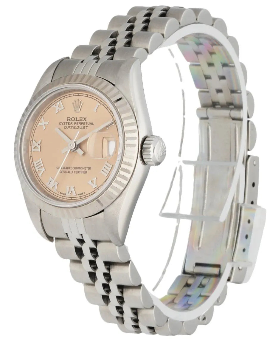 stainless Rolex Datejust Salmon Dial - Hình 2
