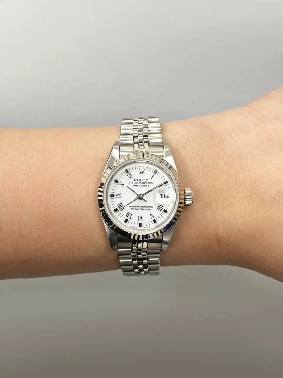 Rolex Datejust White Dial - Hình 7