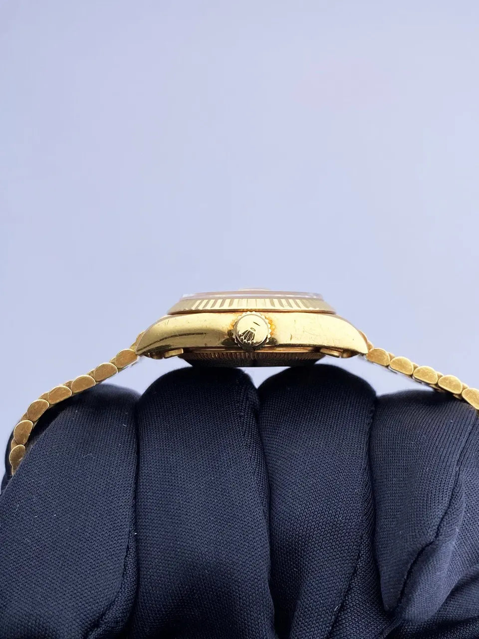 Rolex Gold Diamond Champagne datejust - Hình 4