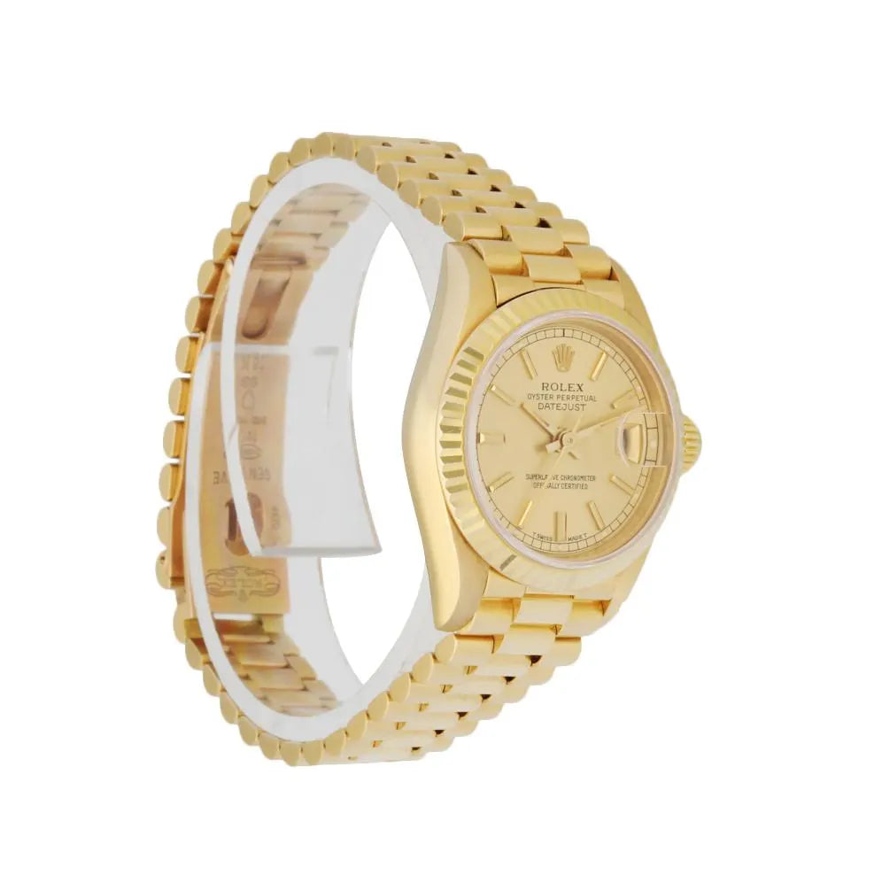 Rolex Datejust 31mm Gold Champagne - Hình 3