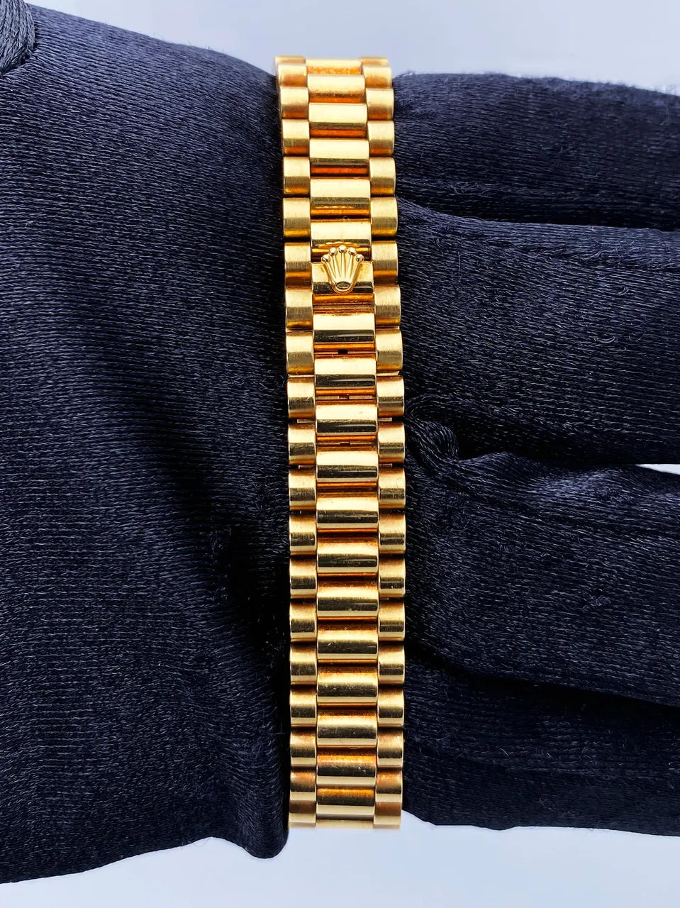 Rolex Gold Blue Diamond Dial - Hình 7