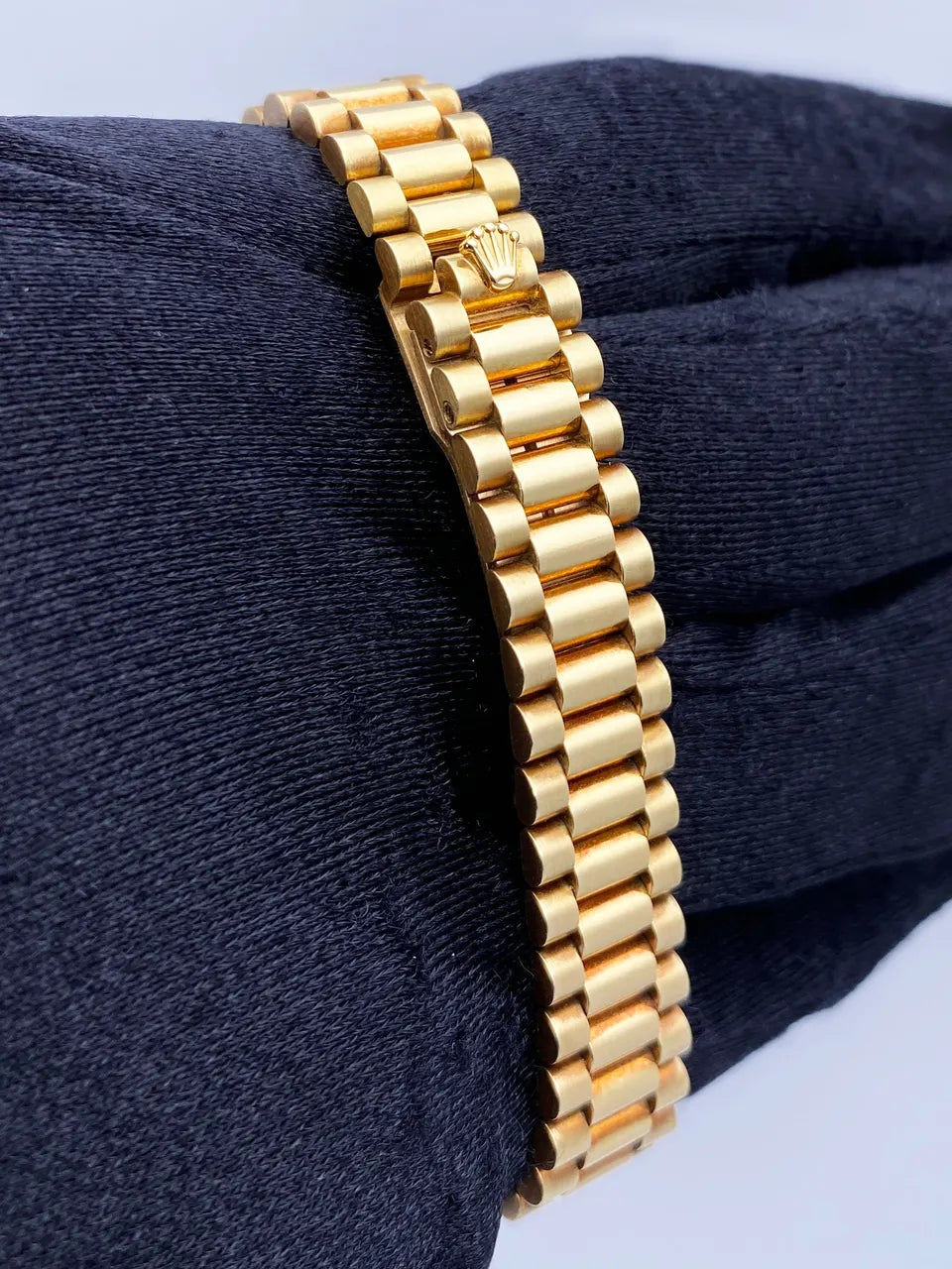 datejust Rolex Gold Blue Diamond Dial - Hình 6