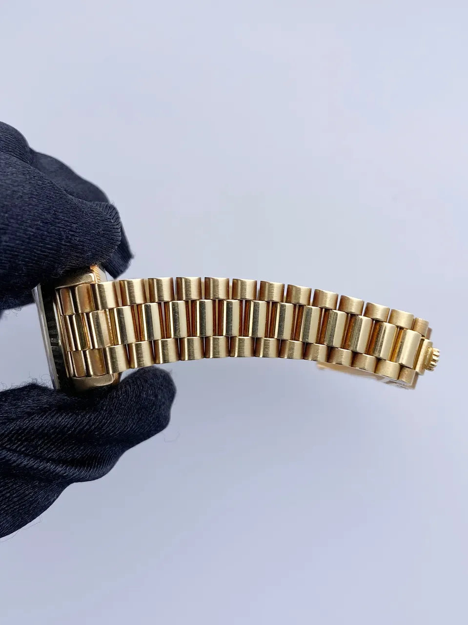 datejust Rolex Gold Blue Diamond Dial - Hình 8