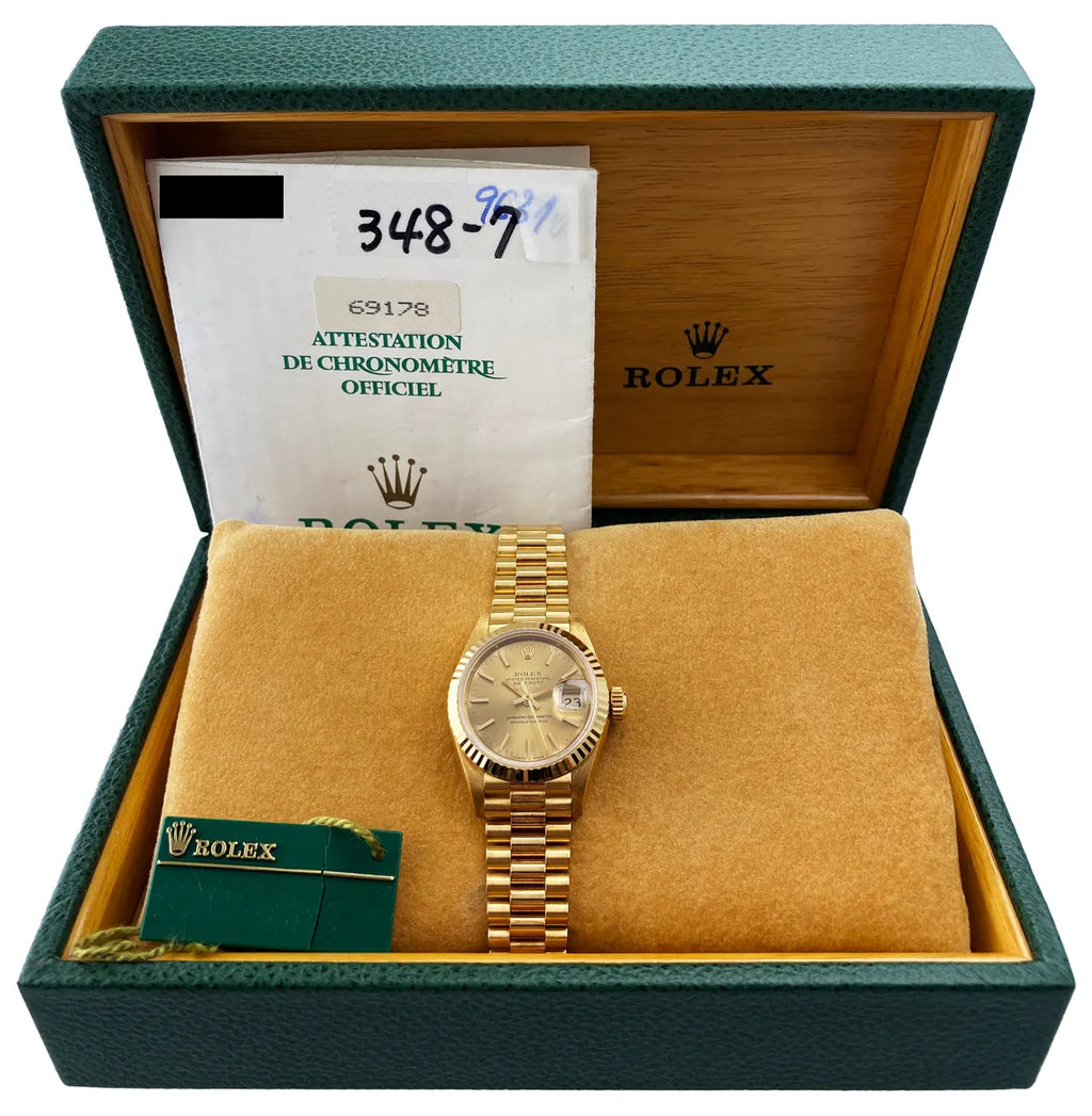 Rolex Gold Fluted Champagne - Hình 2