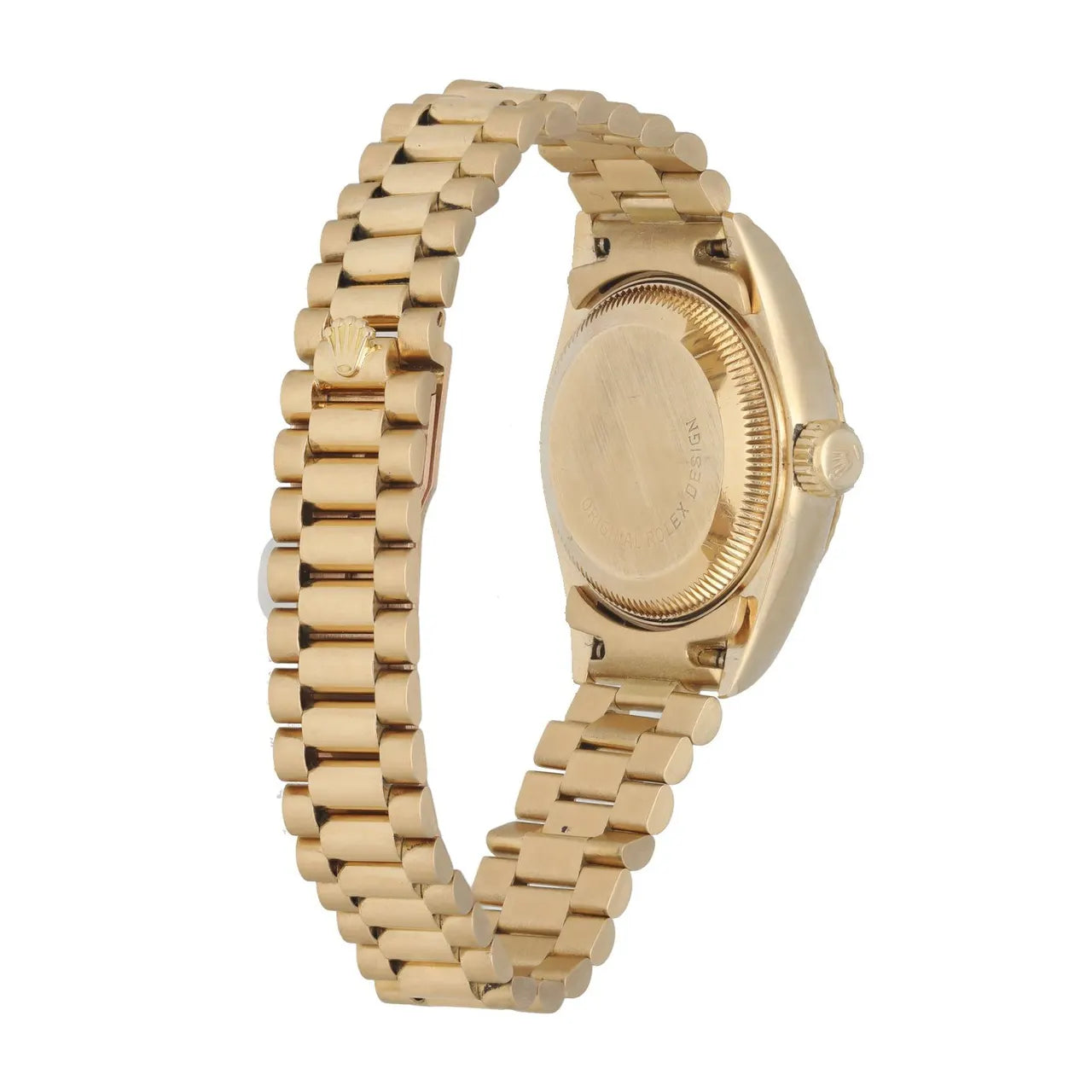 Rolex Gold Plum Diamond Dial - Hình 4